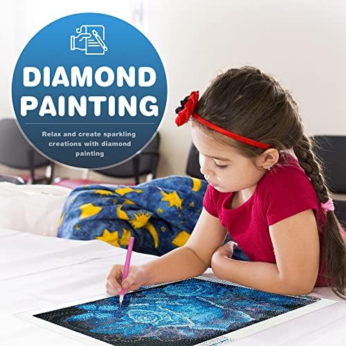Kits de pintura de diamante de borboleta Novastar Butterfly para adultos, kit de arte de diamante de broca completa de 12x16 polegadas