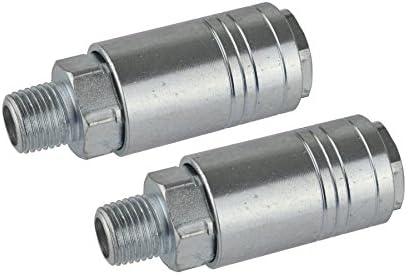 Conector de mangueira de linha de ar liberação rápida feminina 1/4 polegada Um toque 2pk ft024