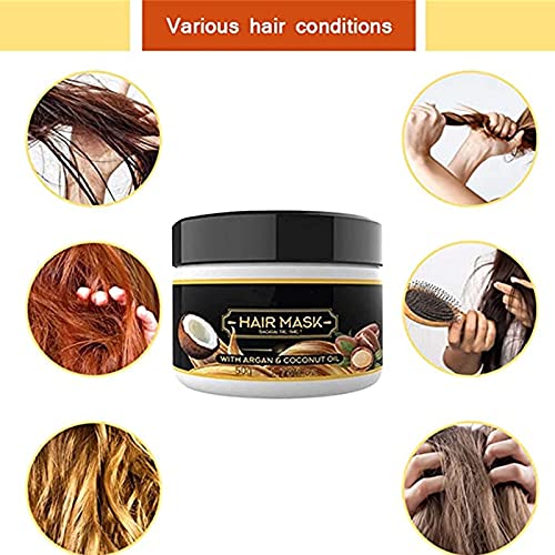 Zuyoki Shinyhair Instant Instant Keratin Repair Máscara, máscara mágica de tratamento de cabelo, reparo de danos para cabelos, reparo avançado de raiz de cabelo, condicionador profundo adequado para cabelos secos e danificados