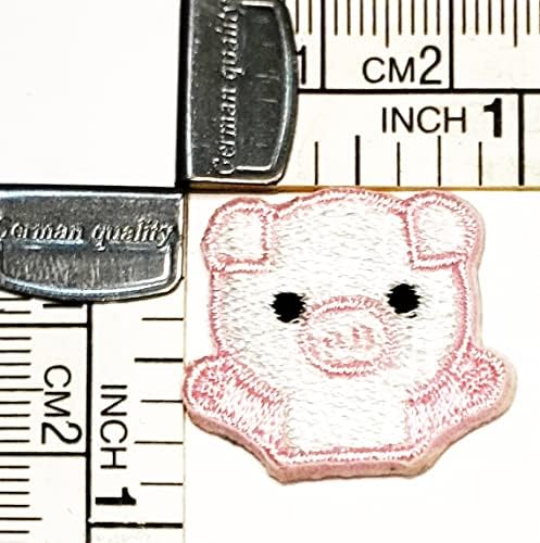 Kleenplus mini porquinho porco costurar ferro em manchas bordadas desenho animado