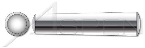M10 x 70mm, DIN 1 tipo B/ISO 2339, métrica, pinos cônicos padrão, aisi 303 aço inoxidável