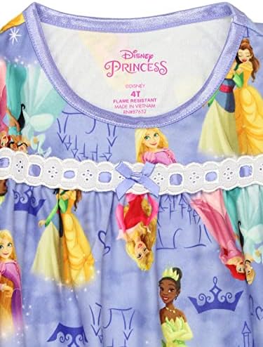 Disney Princess Toddler Girls Granny vestido de camisola
