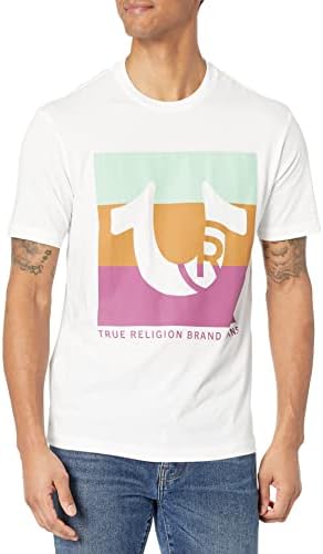 True Religion Men's SS registrou 3 HS Tee