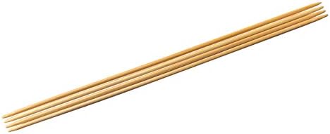 Tanimura Bamboo Wood Swallow Rody Rody Comprimento médio 4 agulhas No.0