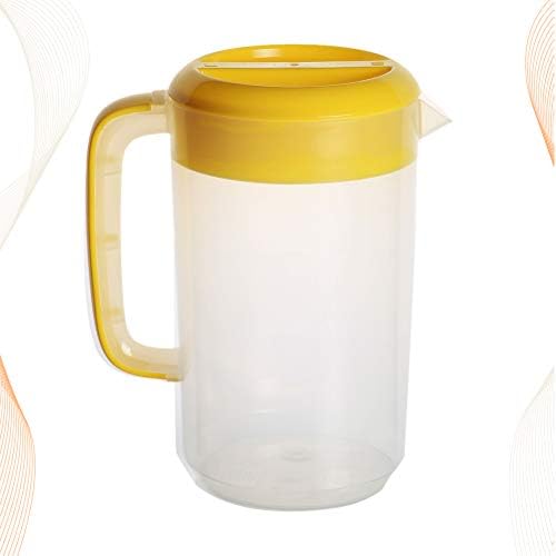 Limonade Pitcher Grande Capacidade Tea Medindo o recipiente de armazenamento de chaleira com tampa de água fria jarro de jarro de capa