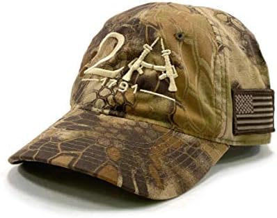 A Segunda Emenda 2A 1791 Kryptek Cap Summer, Homens, Mulheres, Chapéu Unisex que fará uma declaração para o True American