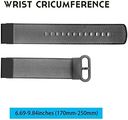 ANKANG 22mm Nylon WatchBand para Garmin Fenix ​​6 6x Pro pulseira de pulseira Fenix ​​5 5Plus 935 S60 Quatix5 RELUMA RÁPIDO