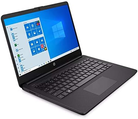 Laptop HP de 14 polegadas, 10ª geração Intel Core i3-1005G1, 4 GB Sdram, unidade de estado sólido de 128 GB, Windows 10 Home in S Mode Black