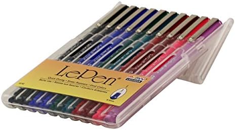 Uchida 430010A, Le Pen, Ponto de 0,3 milímetros, conjunto de canetas, 10 pacote, multicolor