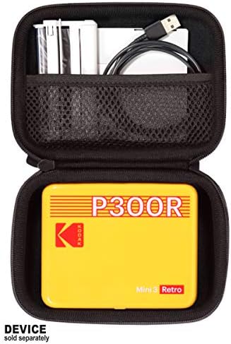 Caso de casas para o Kodak Mini 3 Retro, Mini Shot 3 Retro 2-em-1, Zink Kodak Step Printer, All-New Mini 3 Square