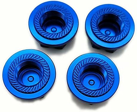 Porcas de roda de alumínio Rodas de roda 17mm para traxxas 1/5 x maxx x-maxx 7758 azul