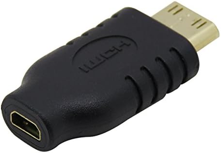 chenyang cy tipo D micro hdmi v1.4 soquete fêmea para tipo C mini HDMI Male Convertor Adaptador Cabo 10cm