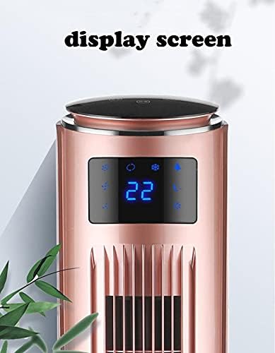 Yoo Air Conditionners Tower Fan 8l Water Tank Occilating 8H Timer 3 Speed ​​Configurações de controle remoto Stand Up Floor da