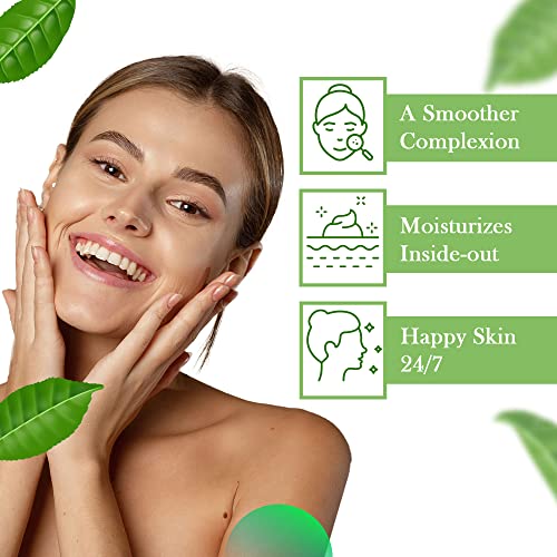 Vivo por lei rosa máscara facial e vivo por lei matcha verde Tea Mask Conjunto