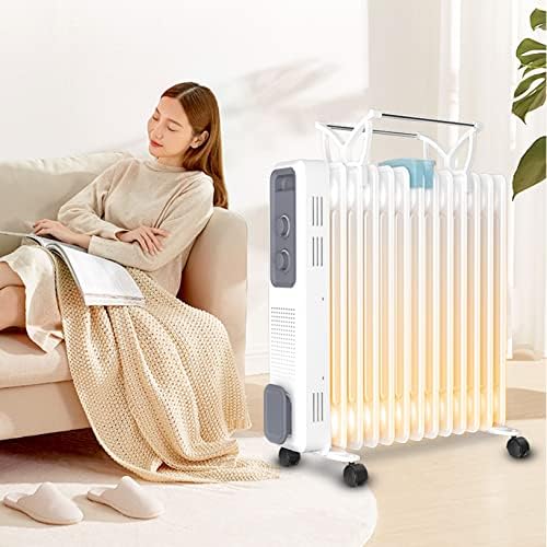 Aquecimento elétrico do Horv com o termostato Radiator de óleo de 2200 watts para economia de energia Convector móvel Livre