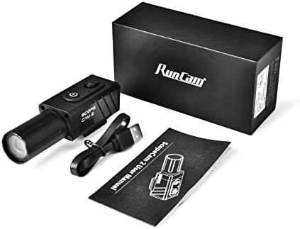 RUNCAM SCOPE CAM 2 Airsoft Câmera 1080p HD Video Zoom Action Cam, Wi-Fi à prova d'água, corpo de alumínio, gravação