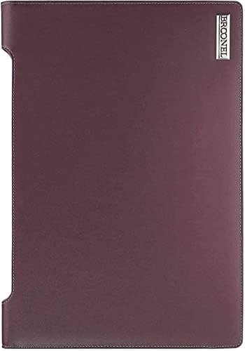 Broonel - Série de Perfil - Laptop de couro roxo compatível com HP Probook 450 G6 15,6 Laptop FHD