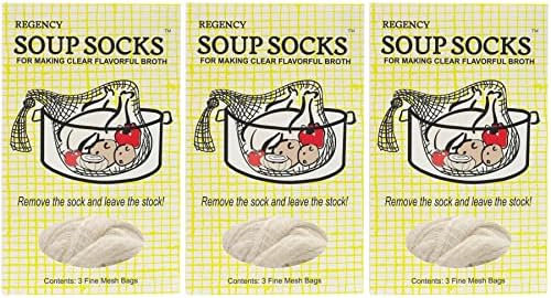 Regency Soup Sock *Triple Pack *- Total 9 meias