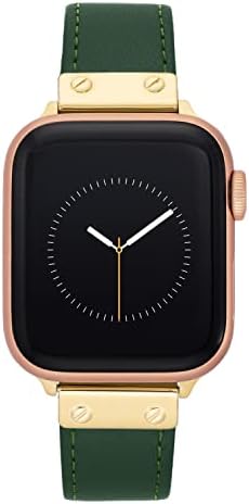 Banda de moda de couro Anne Klein para Apple Watch Secure, Ajustável, Apple Watch Band Substitui