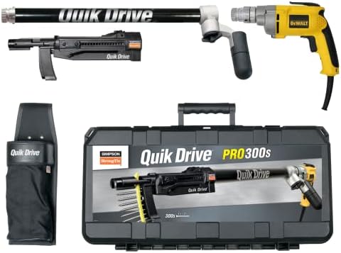 Quikdrive PRO300SD25K - Sistema de convés de alimentação automática com motor de 120V DW 2500 rpm