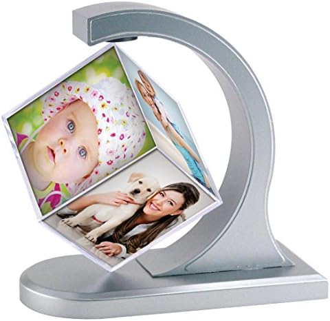 Neil Enterprises Inc. Black Floating Photo Cube