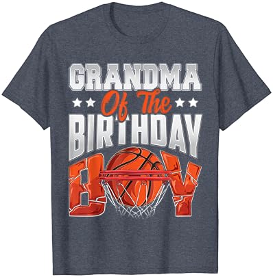 Vovó Basketball Birthday Boy Family Baller T-shirt