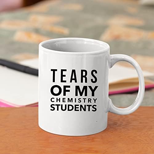 Panvola Tears of My Chemistry Students Funny Gift to Science Professor Graduação Apreciação ao Professor Ceramic Coffee
