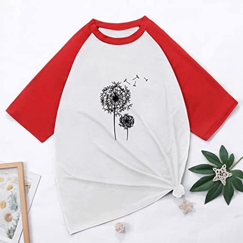 Camisa casual de moda feminina de manga curta de manga curta camisetas impressas de leão