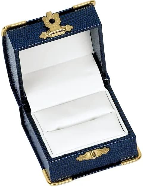 Caixa de anel de noivado de luxo para casamento de proposta