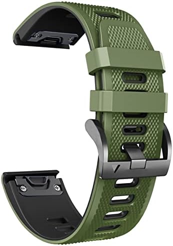 EEOM 22 26mm Rickfit Watch Strap for Garmin Fenix ​​7 7x 6 6x Pro 5x 5 Plus 3 3HR Forerunner 935 945 Liberação rápida Silicone