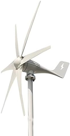 Kit de gerador de turbina eólica de moinhos de vento 1000W 12V 24V 48V com MPPT Charge Controller 6 Blades para uso doméstico