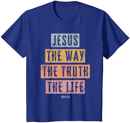 Camiseta cristã, homens homens filhos Jesus, como a verdade da vida