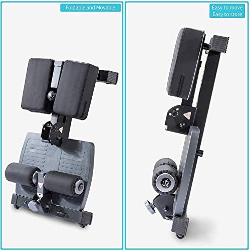 LeikeFitness Sissy Squat Machine 83002 e Roller de roda AB com exibição inteligente 1301 pacote