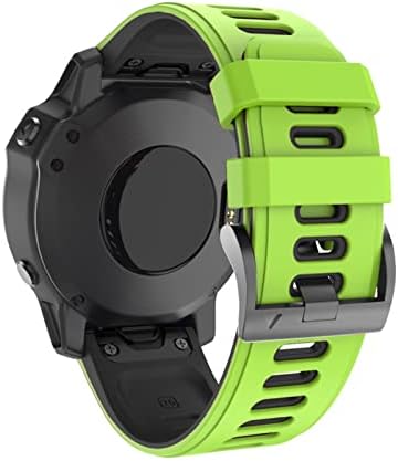 IOTUP Silicone Redunda Relógio Banda de vigilância para Garmin Fenix ​​7 7x 5x 5x mais 3 3hr Watch EasyFit Strap Strap para Fenix