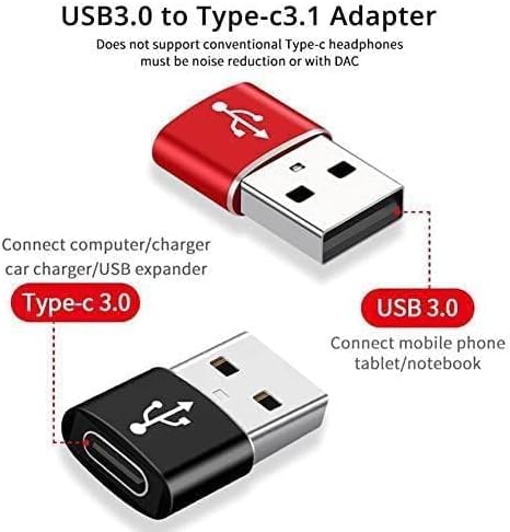 Waitlover USB OTG Male para Tipo C conversor do adaptador feminino, adaptador de cabo Tipo C para carregador Nexus 5x6p 2 USB-C, 3