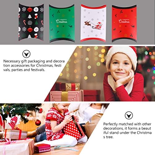 Excelt Christmas Gifts Caixa de chocolate de Natal Caixas de presente de natal