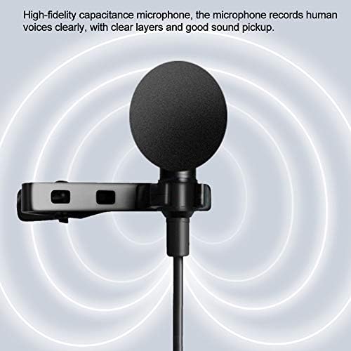 Microfone para celular, Microfone de transmissão ao vivo Cardioid Cardioid Direcional Capacitância de captação de som para uso