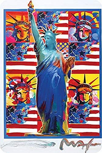 Uptell Metal Sign New York Peter Max Decor