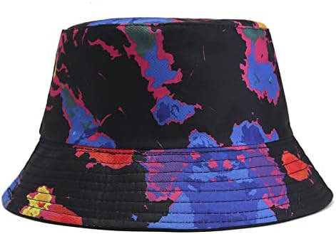 Chapéus de feltro para mulheres Proteção solar Proteção ao vento chapéus desleixados chapé de balde lavável Caps de algodão de