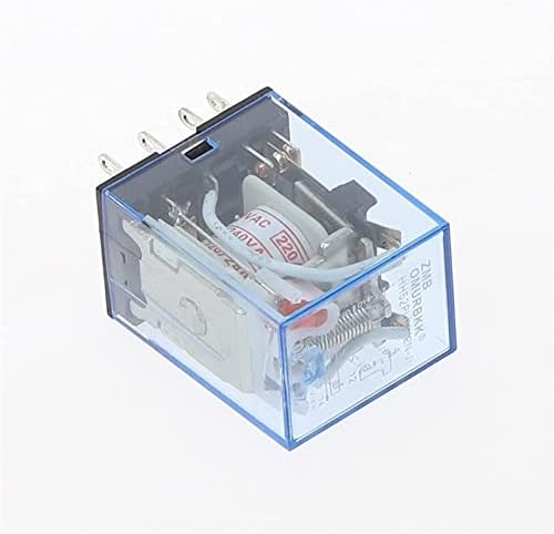 Relé AGOUNOD 10PCS/LOT POWER RELAY MY2NJ 110V Relé miniatura da bobina AC DPDT 2NO 2NC 8 pinos 5a 240vac my2n-j hh52p