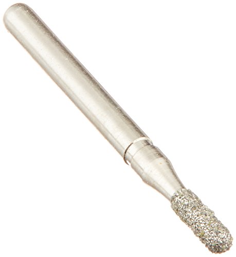 Burs de diamantes de diamante com vários usuários de Crosstech 838/012s, shank de atrito, médio, cilindro redondo