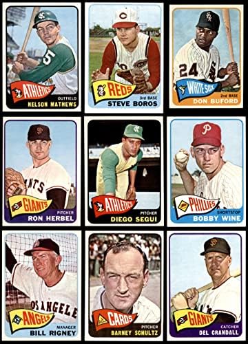 1965 Topps Baseball 50 Card Starter Set/lote nm