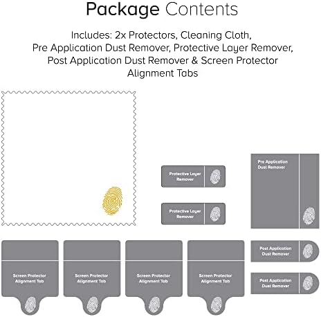 Celicious Silk Mild Anti-Glare Protector Film Compatível com HP Omen 25i Monitor [pacote de 2]