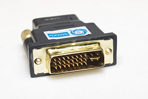 Smakn dvi-i-i-link 24+5 masculino para HDMI adaptador feminino