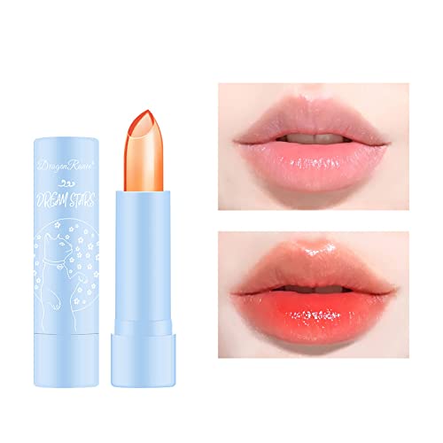 Lip Tint Korean Gloss Jelly Fácil de mudar a mancha de mudança e batom duradouro, não descolorize para o batom hidratante
