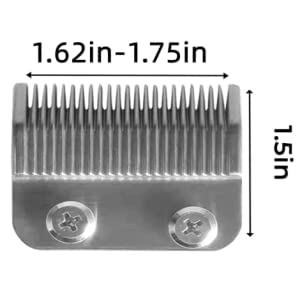 Guias de corte de clipper de 10 pacote compatíveis com clipper wahl com clipe de metal/cor codificado de 1/16 polegada a 1 polegada