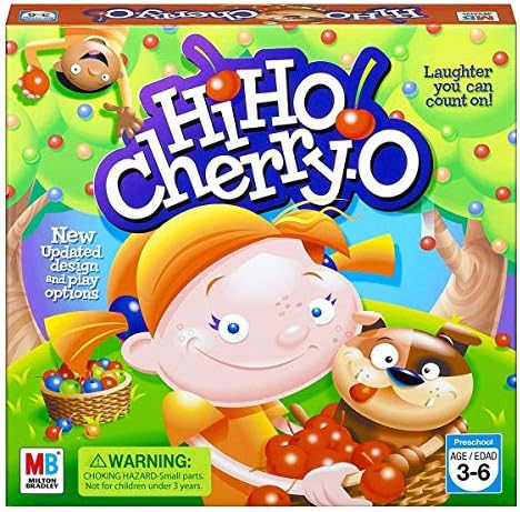 Hasbro oi ho! Cherry-O Board Game para 2 a 4 jogadores crianças de 3 anos ou mais