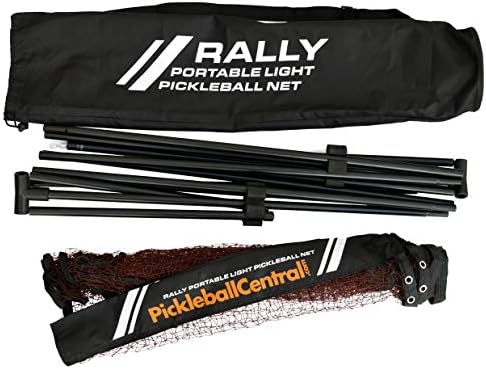 Rally Meister completo para iniciantes em pickleball com rede portátil de pickleball