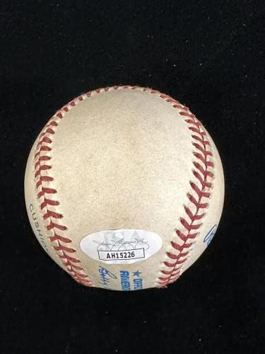 Yogi Berra Yankees Mets assinou o oficial Al Bobby Brown Baseball - JSA COA - Bolalls autografados