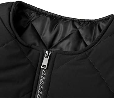 Jackets QYIQU para homens - Men 1pc Contraste Trim Bomber Cast Casat